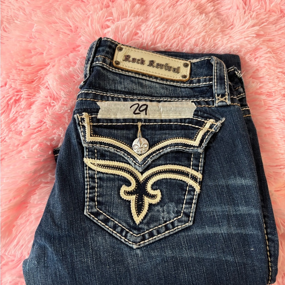 Rock Revival Women's Dark Blue Boot Cut Jeans
